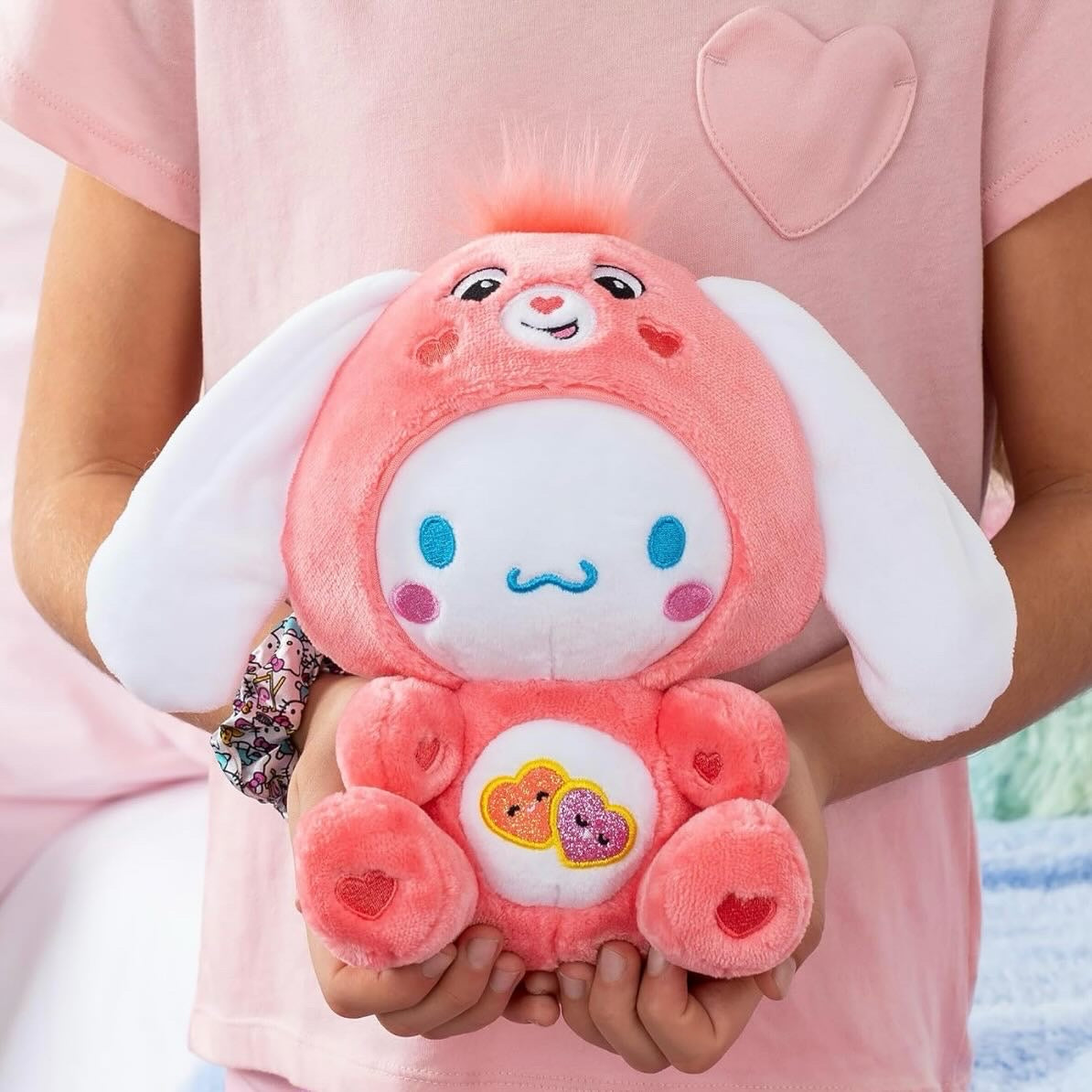 Cinnamoroll Dressed As Love A Lot Bear Plush 9”