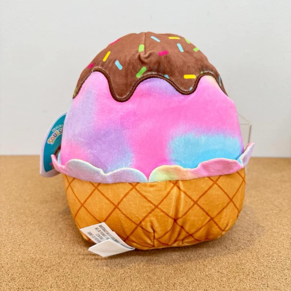 Squishmallows Snack Plush 8- Glady Ice Cream