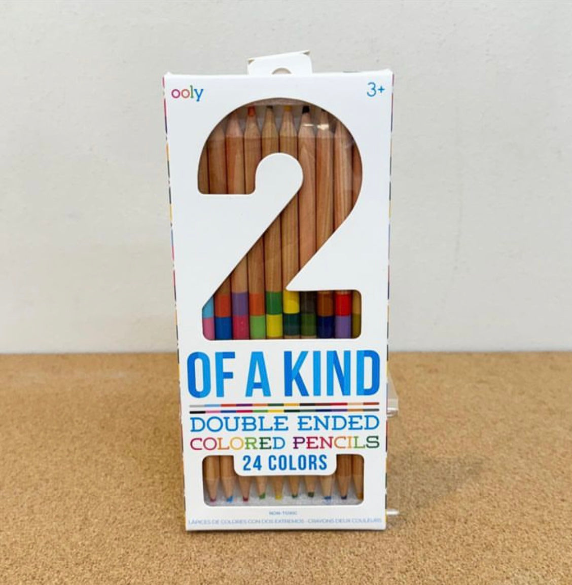 Ooly 2 Of A Kind Double Ended Colored Pencils Set of 12