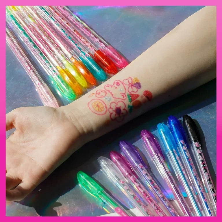 Townley Girl Barbie Glitter Pen Body Art Set