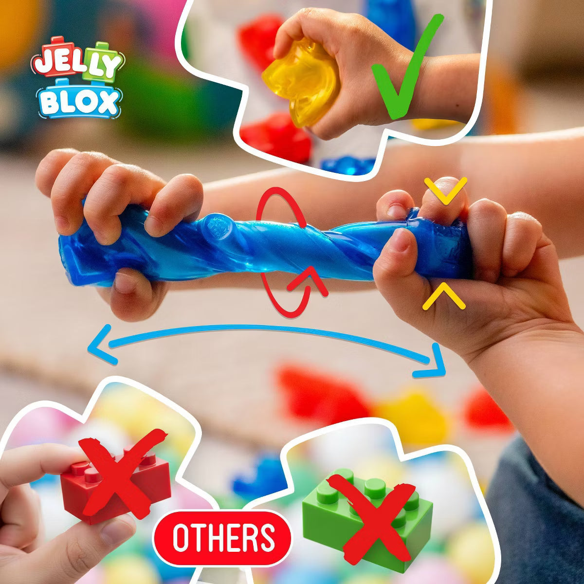 Jelly Blox Princess Castle Toy