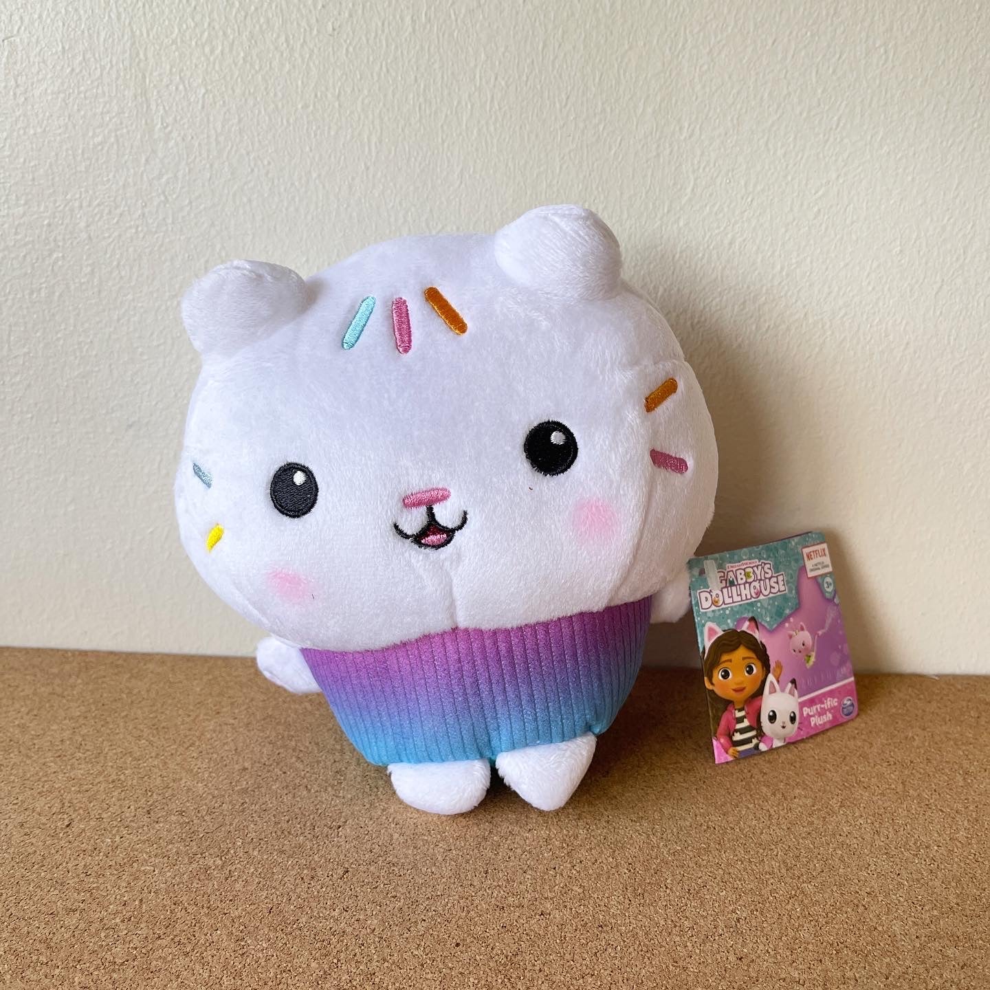 Gabby’s Dollhouse Cakey Cat Plush 7”