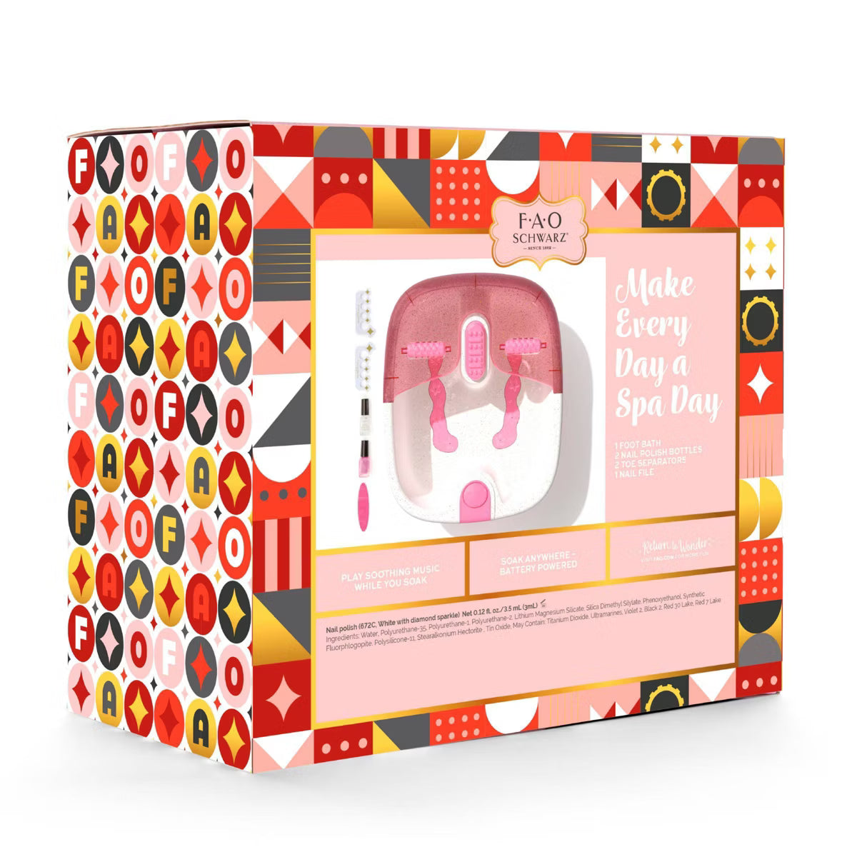 Fao Schwarz Bubble Spa Foot Batch