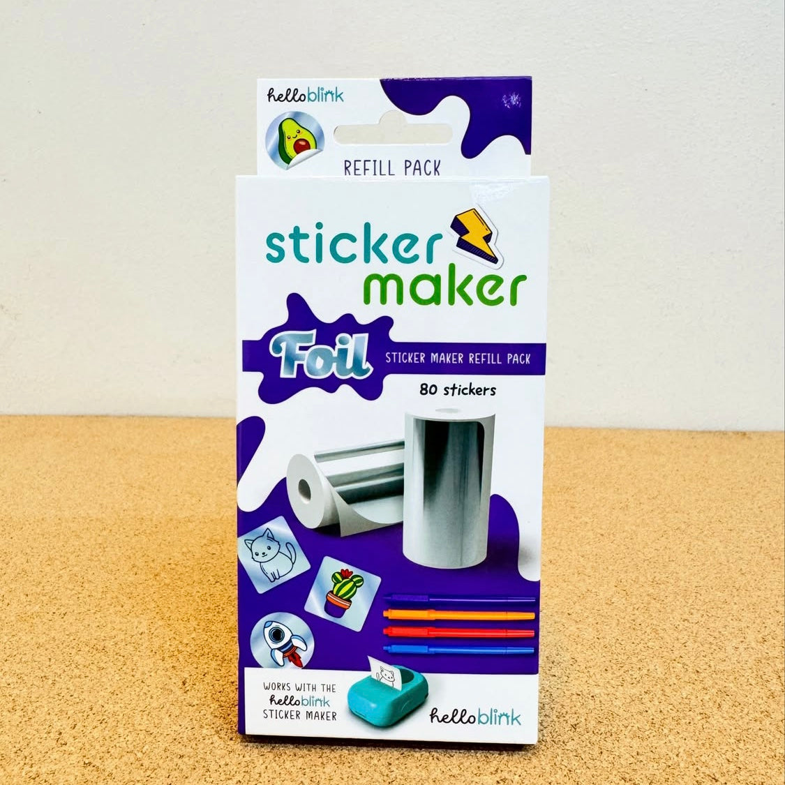 Hello Blink Sticker Maker Refill Pack Foil Sticker