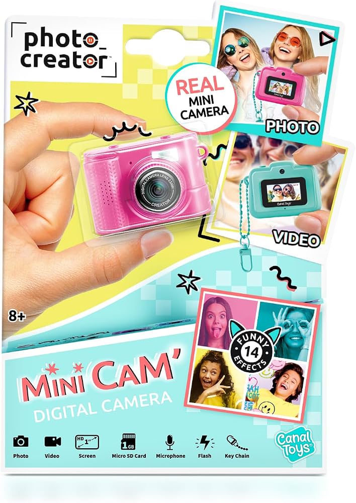 Photo Creator Mini’Cam Compact Digital Camera Pink
