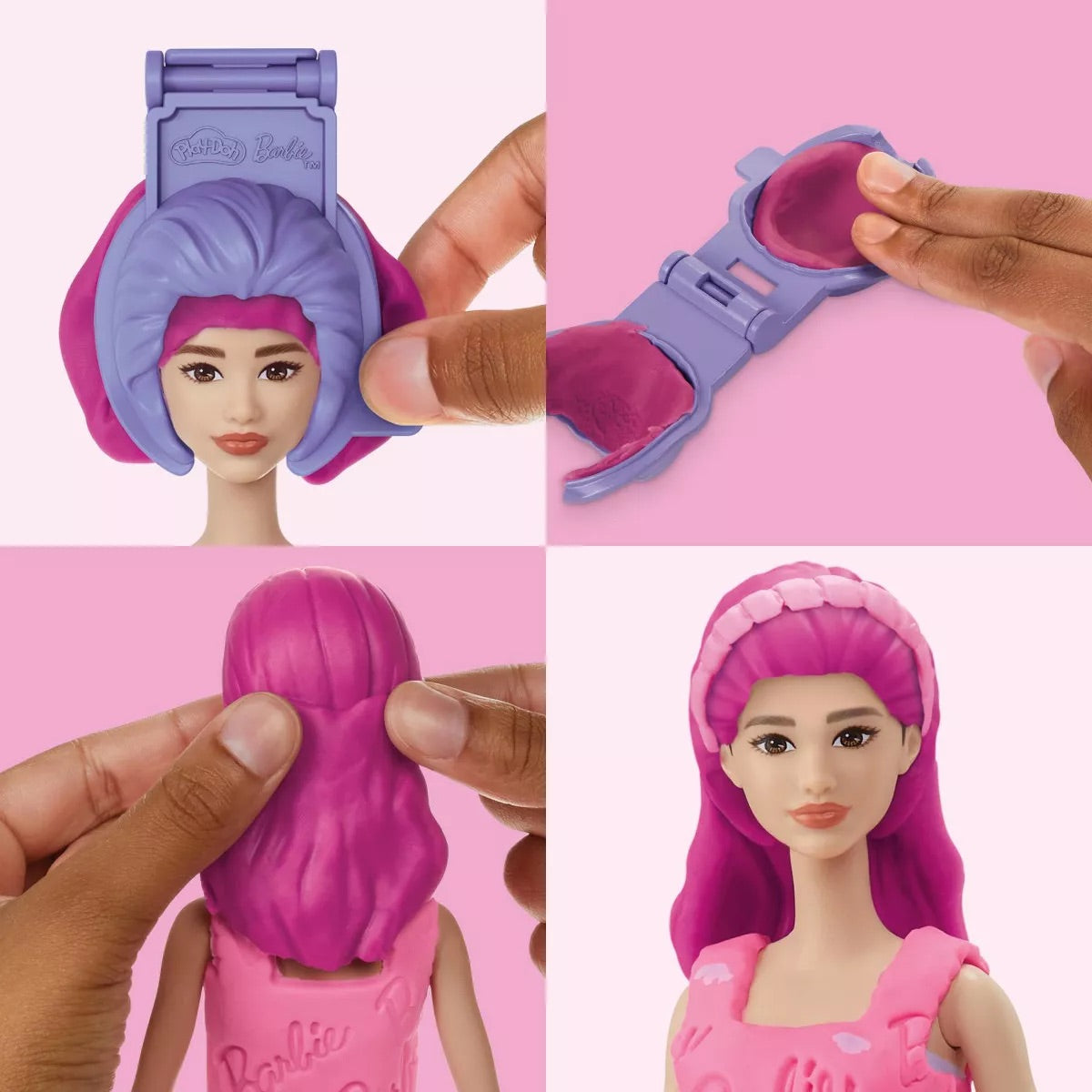 Play Doh Barbie Hearts and Hair Designer Doll Set