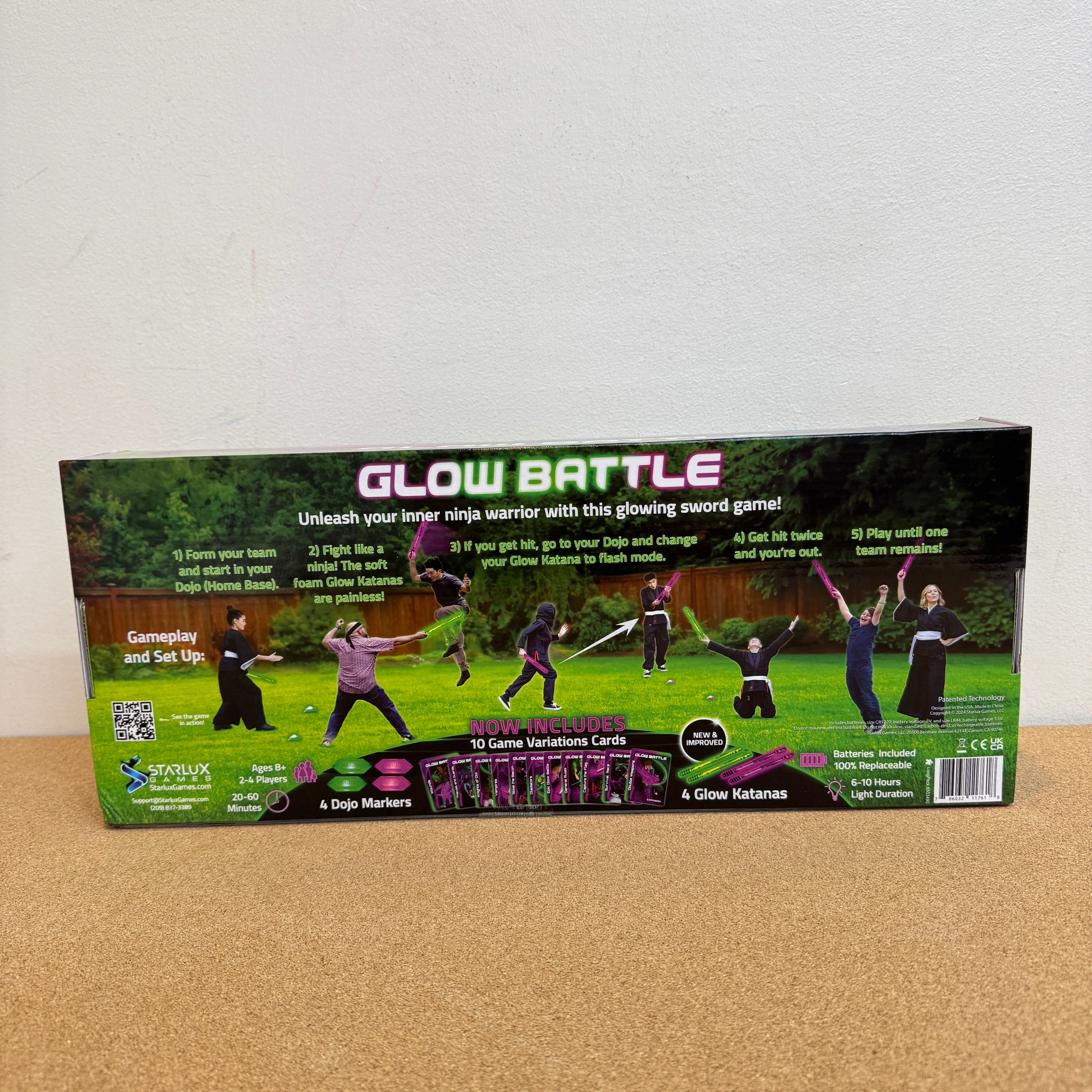 Starlux Games Glow Battle Fight Ninja Version