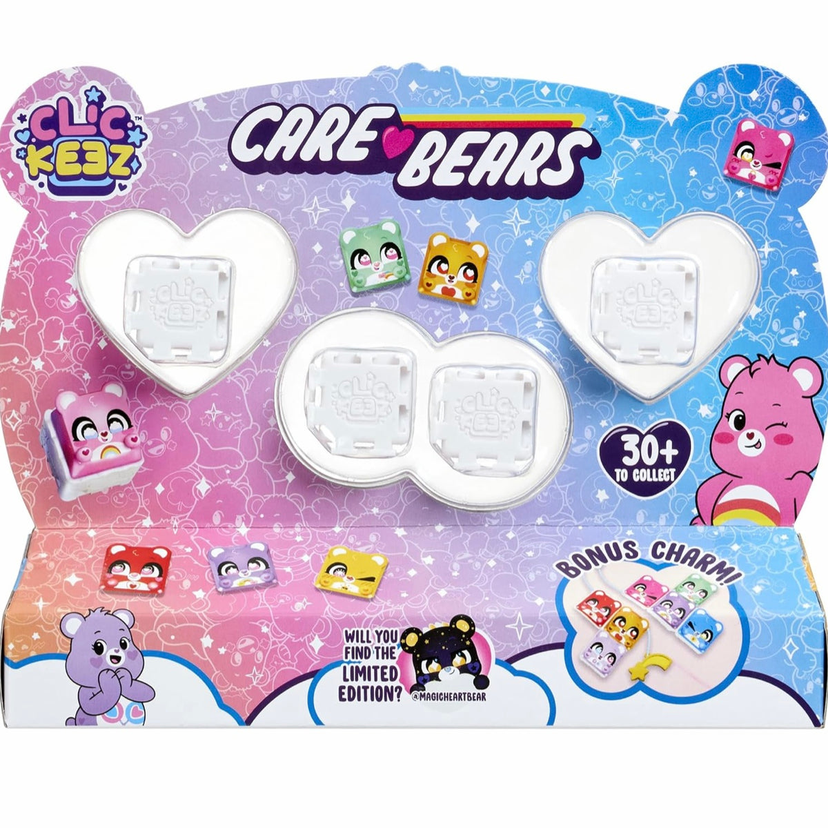 Clickeez Care Bears 7-Pack