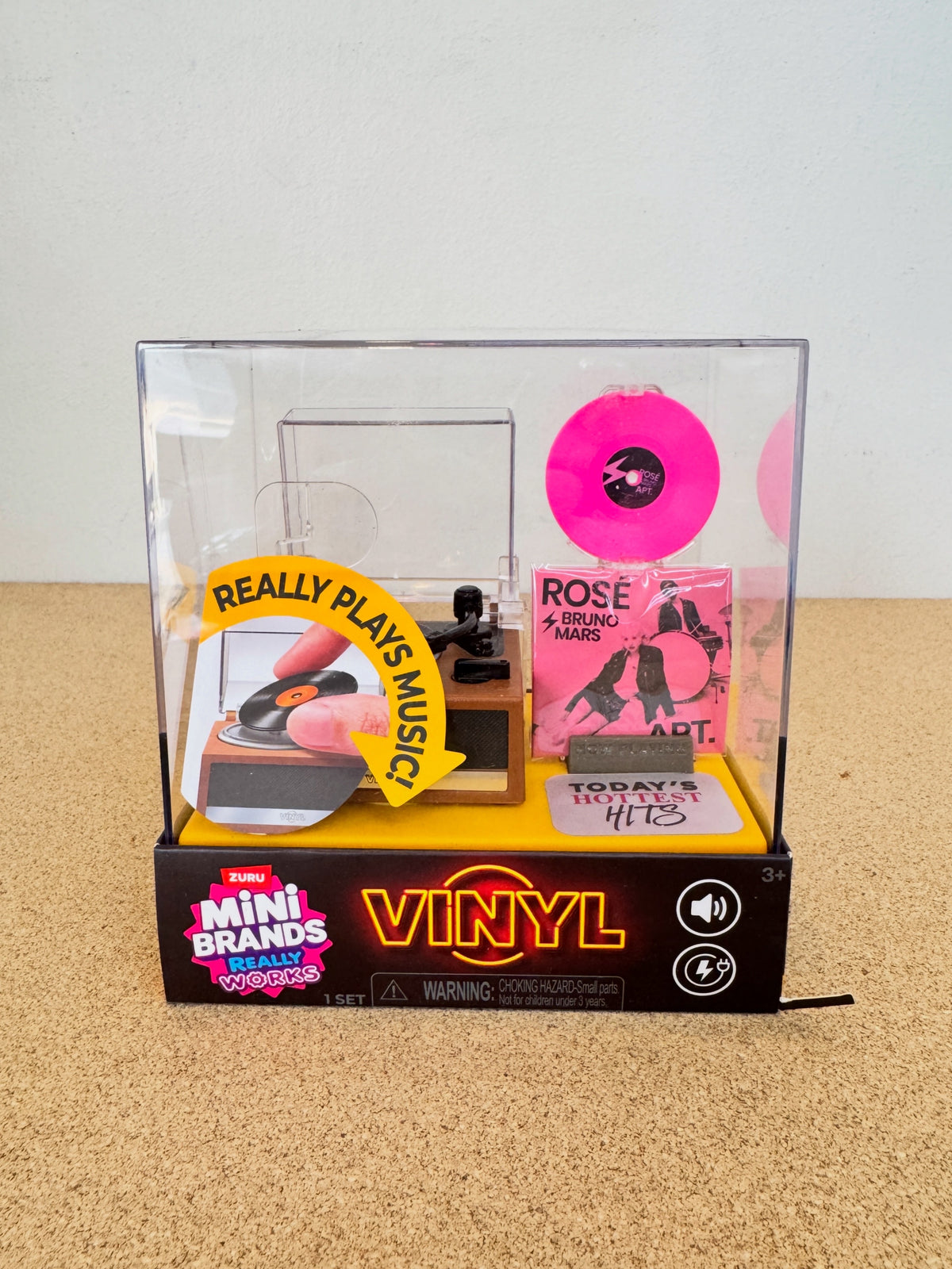 Mini Brands Really Works Vinyl Player