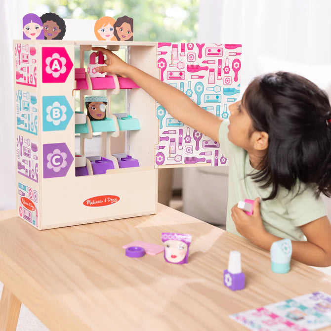 Melissa & Doug Sort-Stock-Select Beauty Kiosk Playset