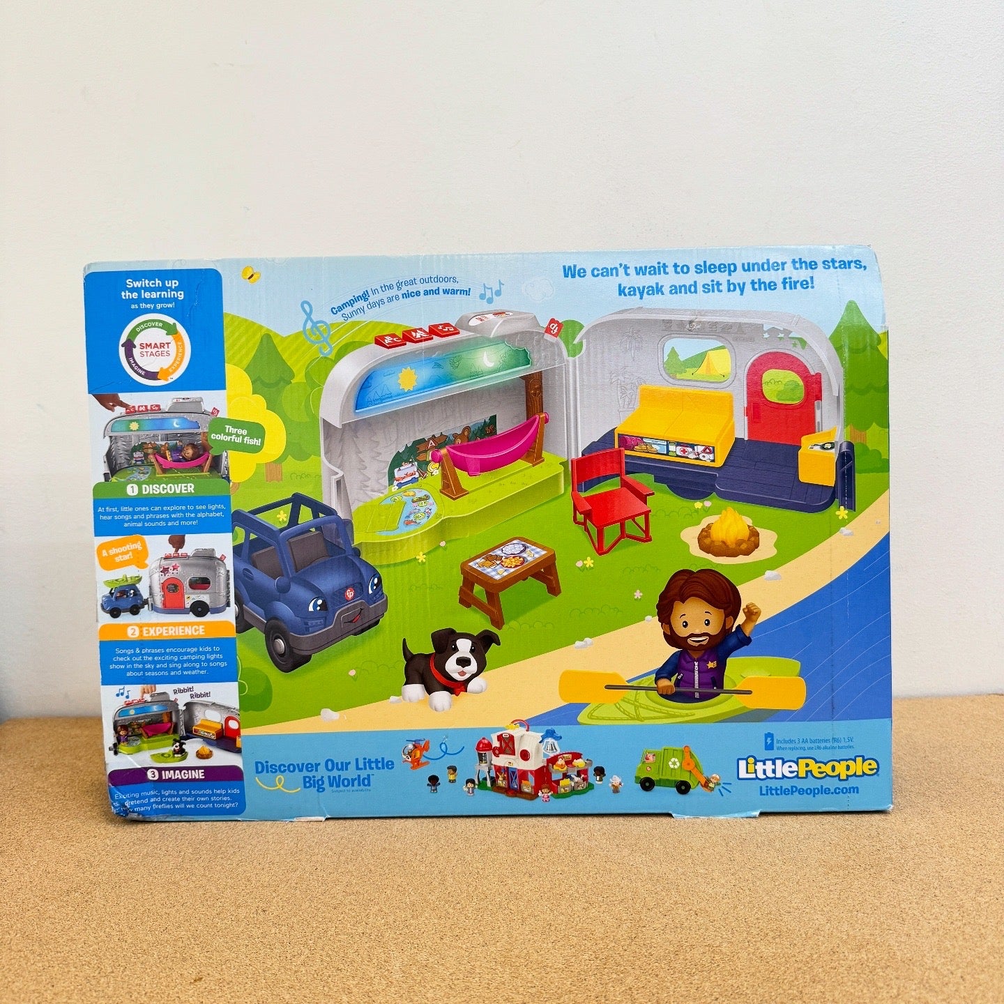 Fisher Price Little People Light Up Learning Camper