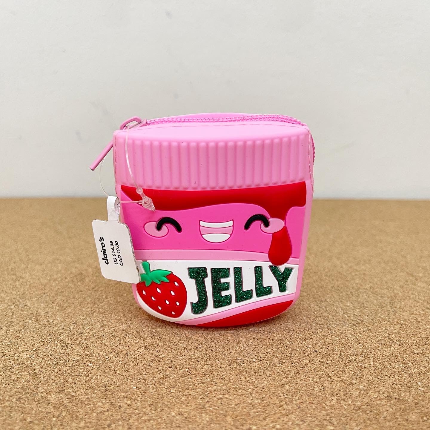 Claire’s Strawberry Jelly Coin Purse