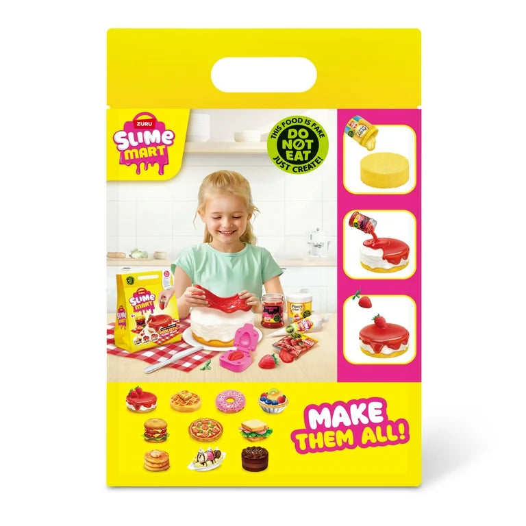 Slime Mart Strawberry Cheesecake Craft Kit