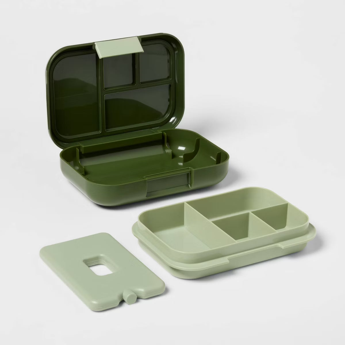 Pillowfort Bento Box 26fl oz Food Storage- Green