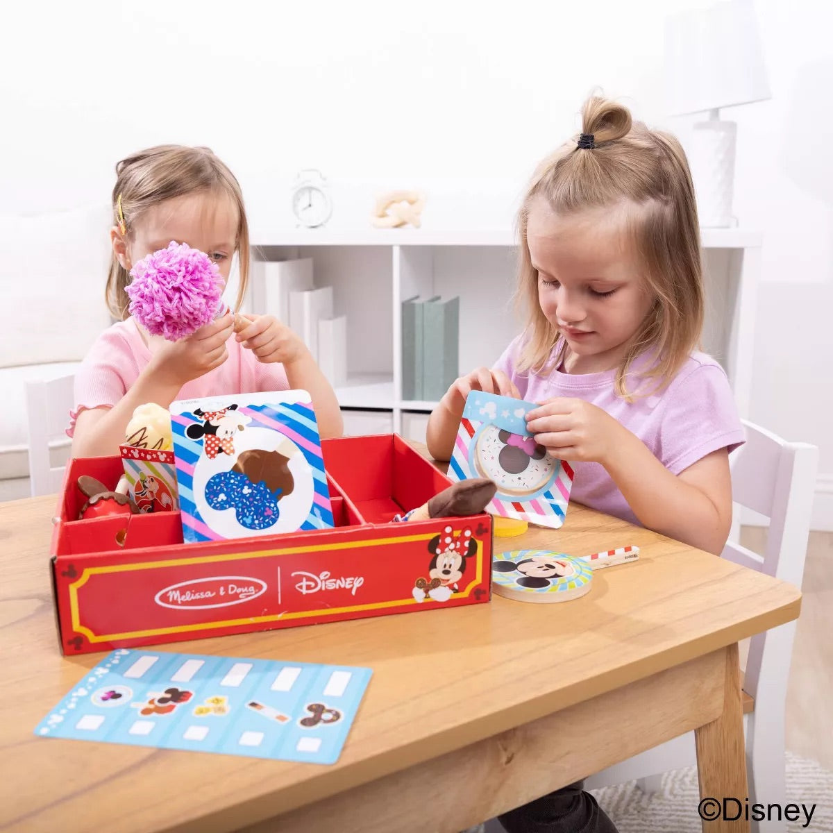 Melissa & Doug Disney Wooden Snacks & Popcorn Playset