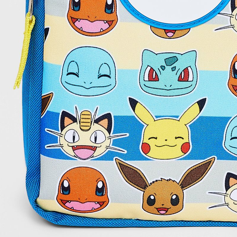 Pokemon Kids Crossbody Bag Sling Pack Pokeball - Blue