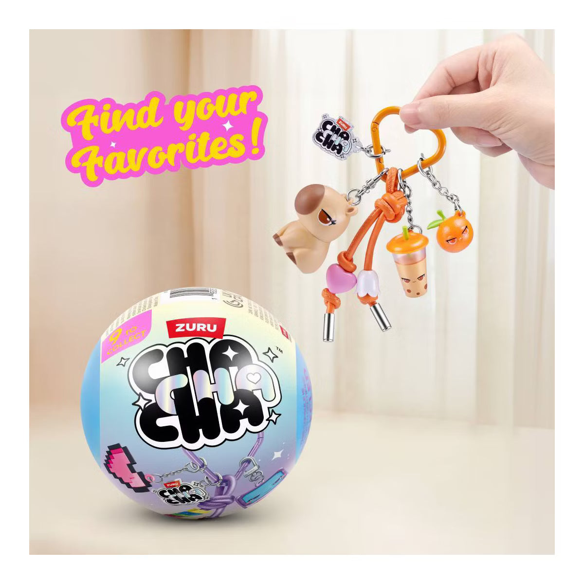Cha Cha Cha DIY Charms Keychain