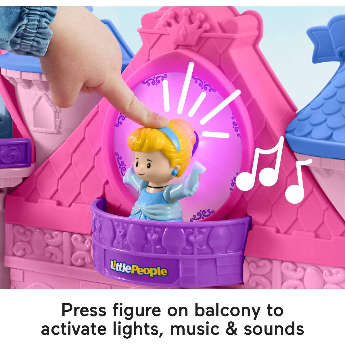 Fisher Price Little People Disney Princess Dancing Castle Playset