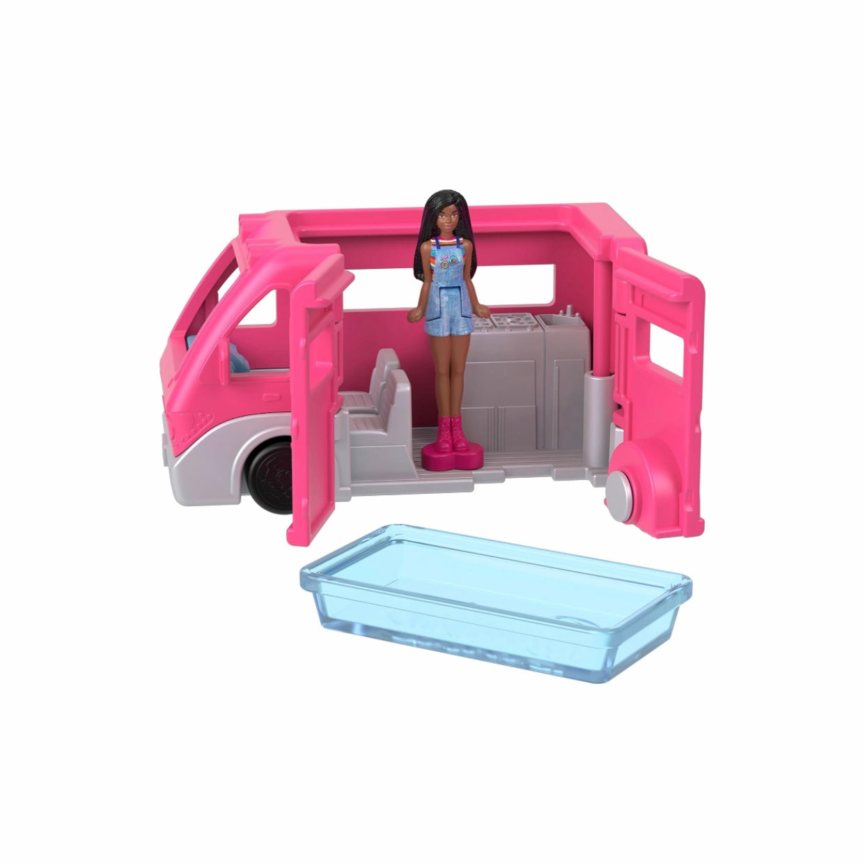 Barbie Mini Barbieland Dreamhouse & 3 Toy Vehicle Set