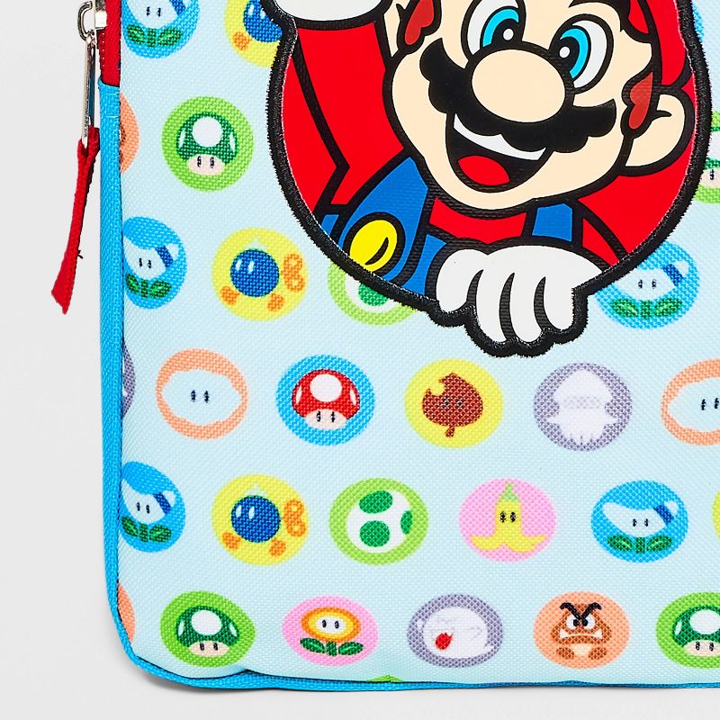 Super Mario Kids Crossbody Bag Sling Pack - Blue