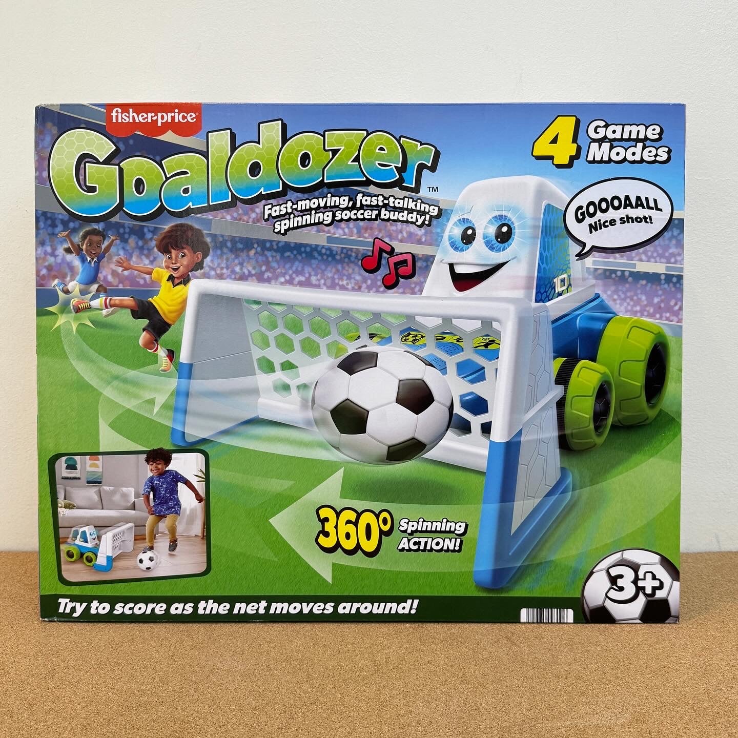 Fisher Price Electronic Soccer Game Goaldozer