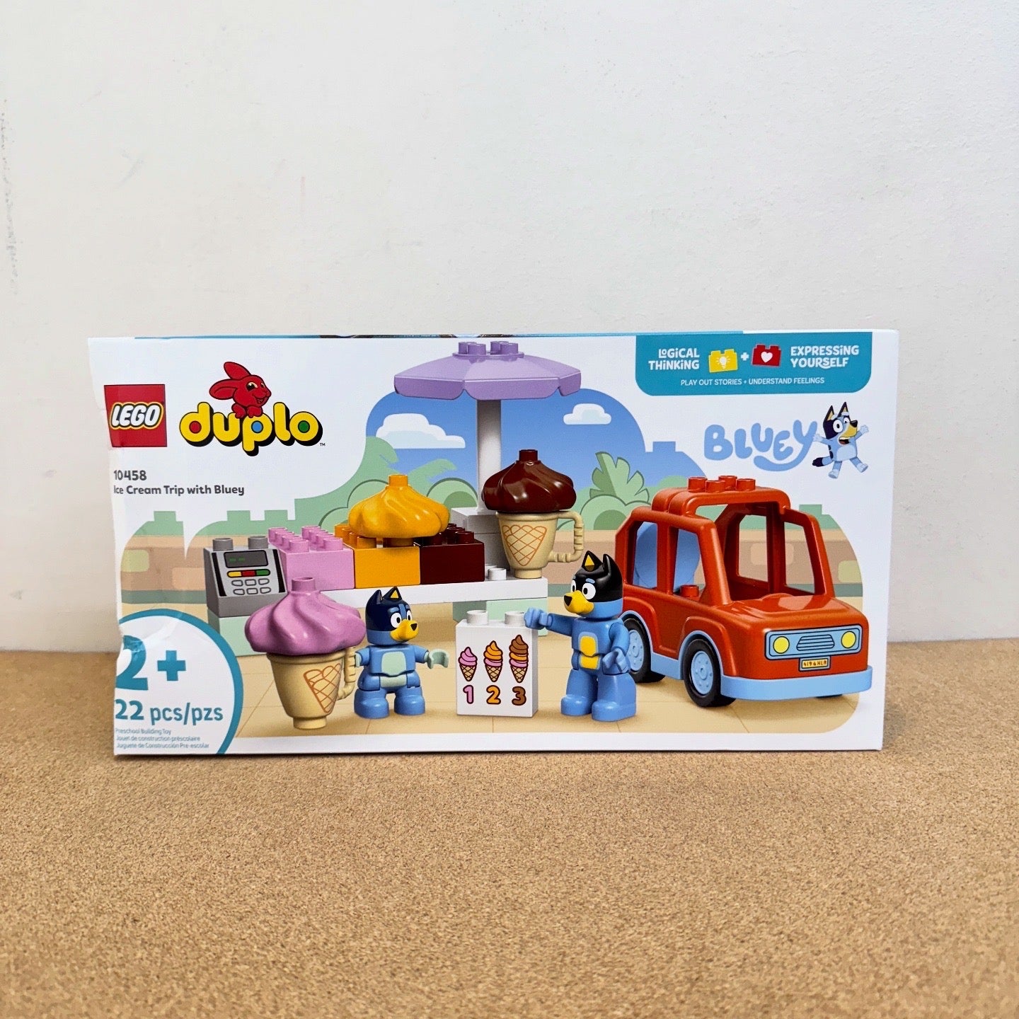 Lego Duplo Bluey Ice Cream Trip Playset