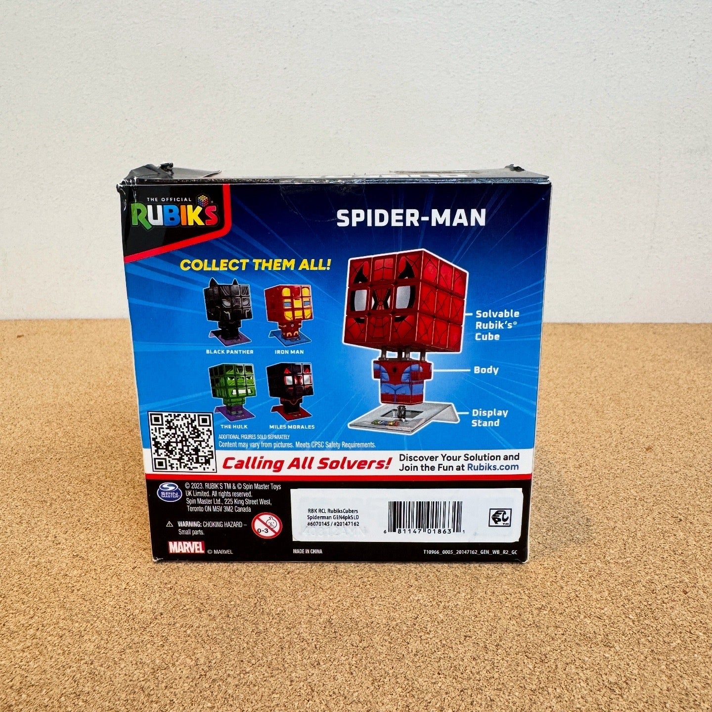 Rubik’s Cube Marvel Spiderman Cuber