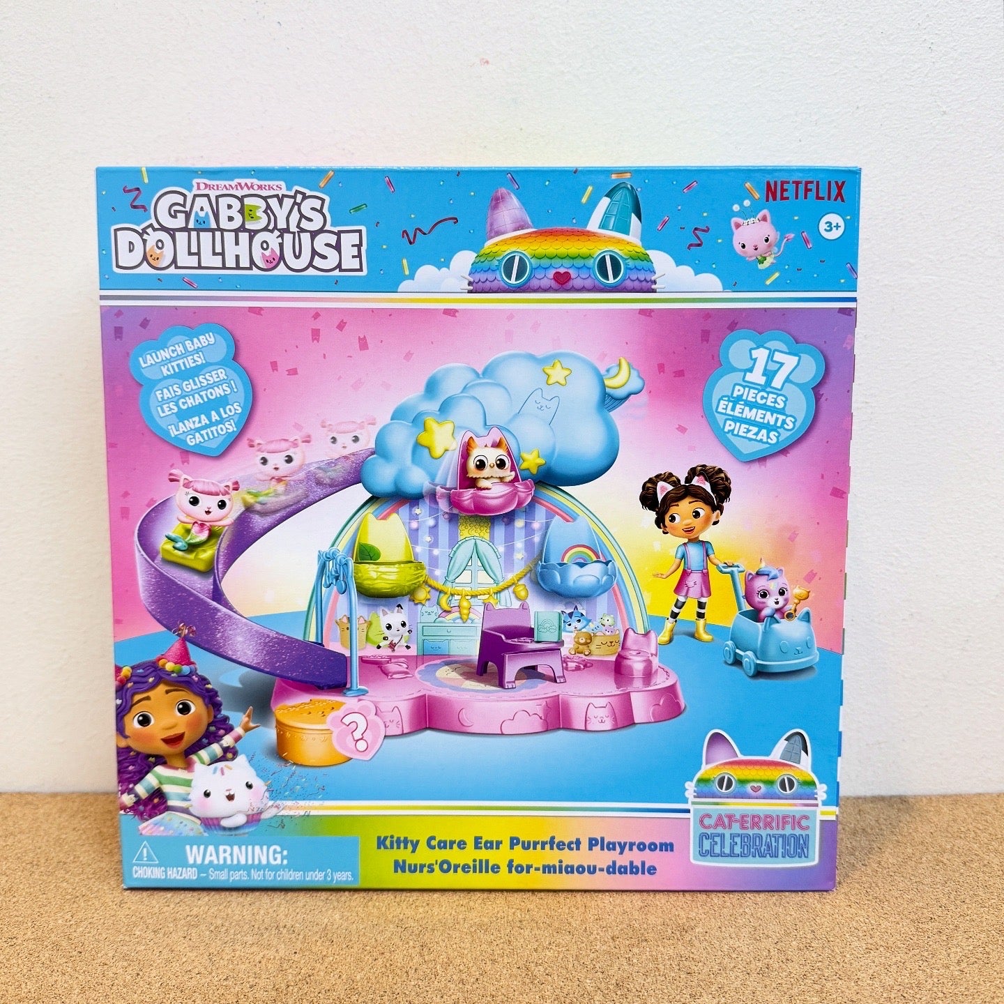 Gabby’s Dollhouse Kitty Care Ear Purrfect Playroom