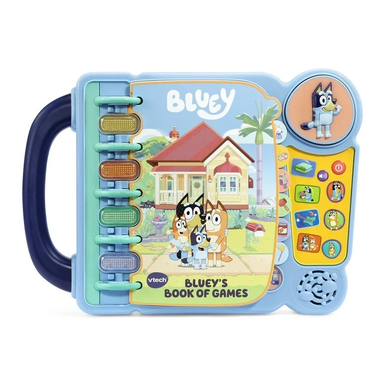 Vtech Bluey Book Of Games Toddler Toy