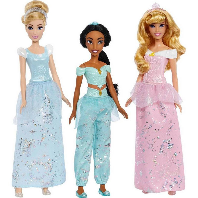 Disney Princess Story Sparkle Princess Doll 7Pk Gift Set