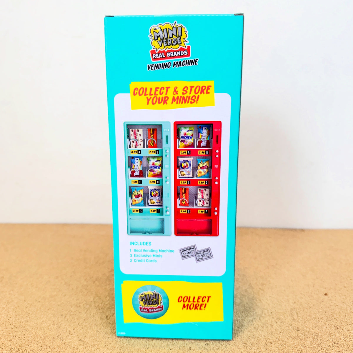 Mini Brands Real Brands Vending Machine(Teal)