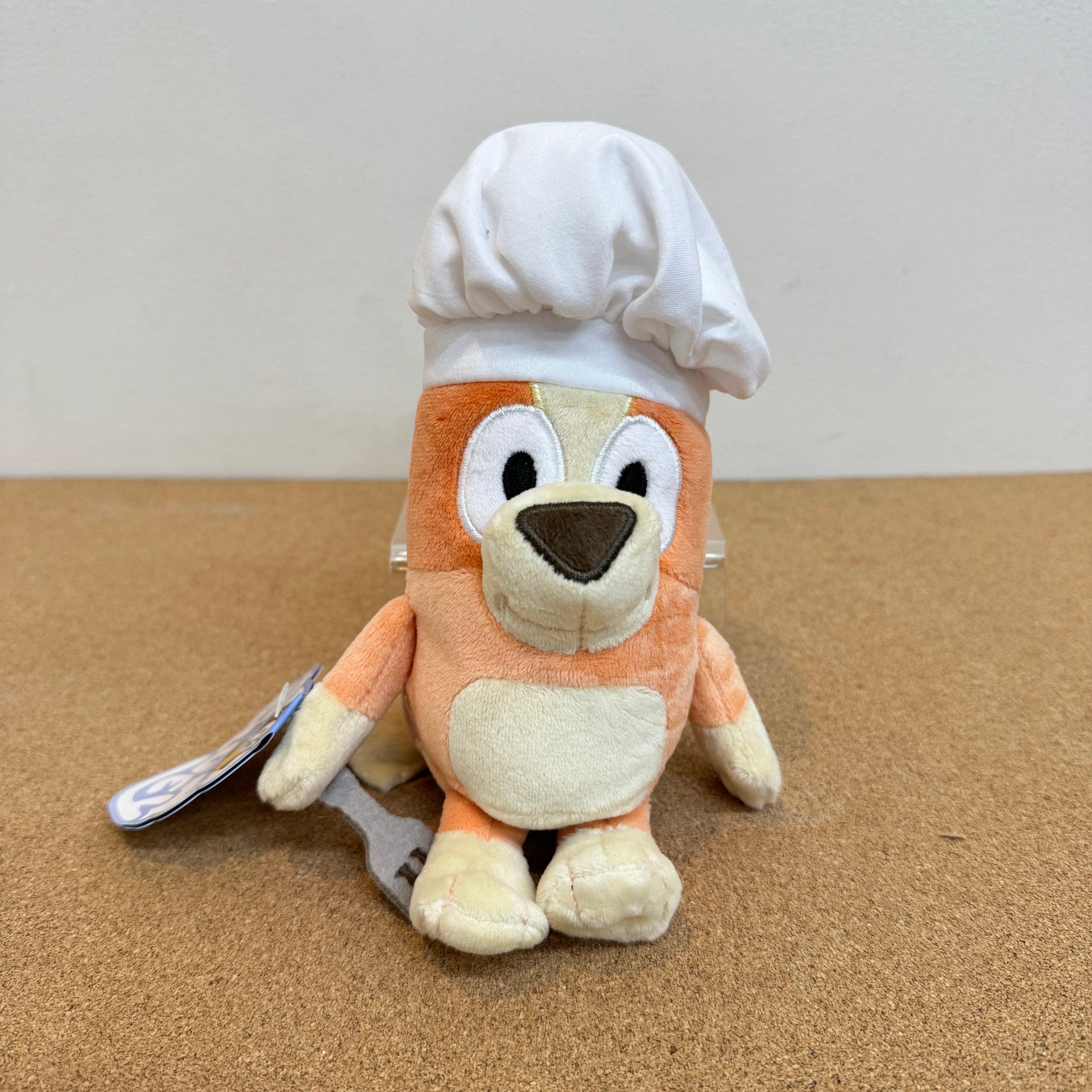 Bluey Friends Chef Bingo with Spatula Plush 8”