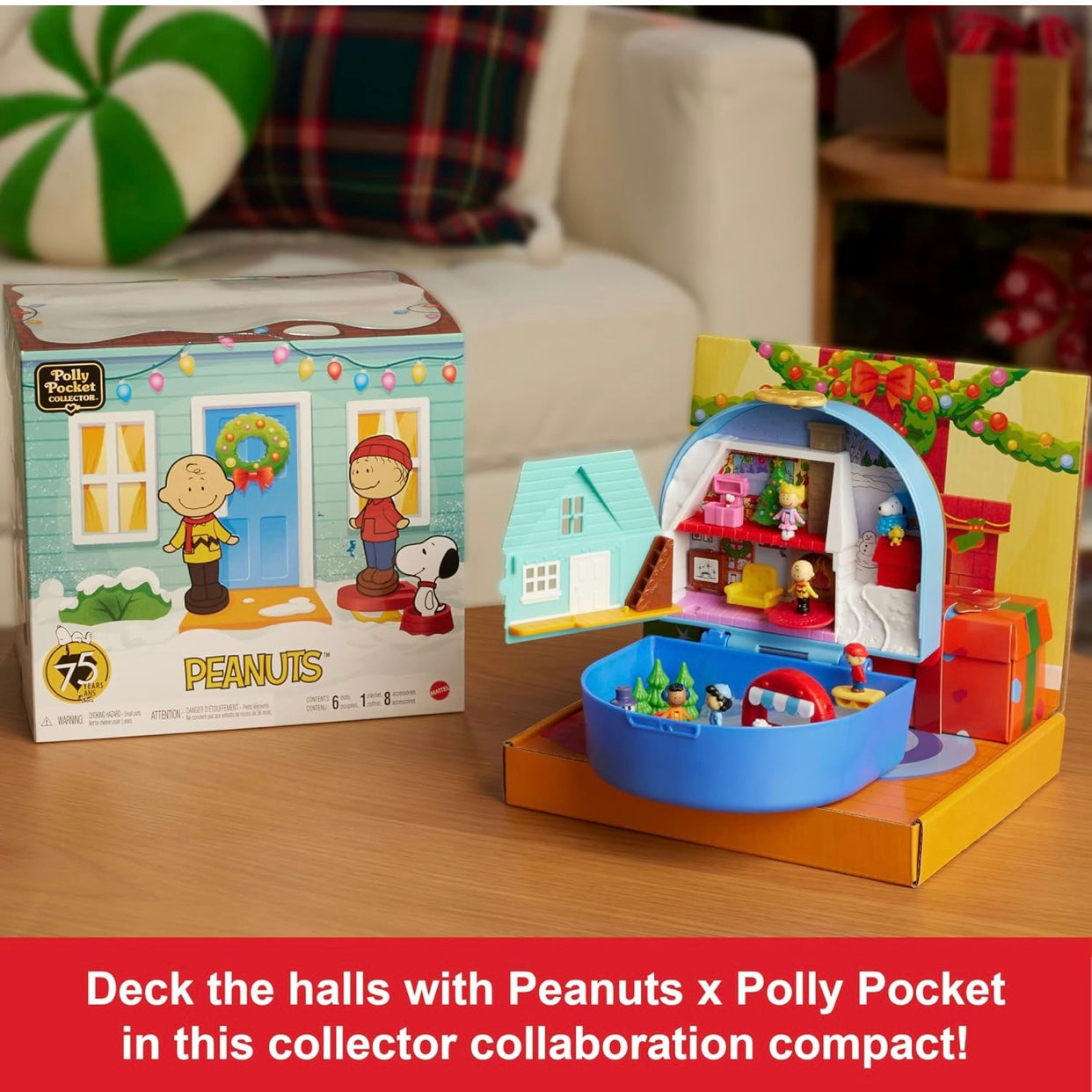 Polly Pocket x Peanuts Collector Compact