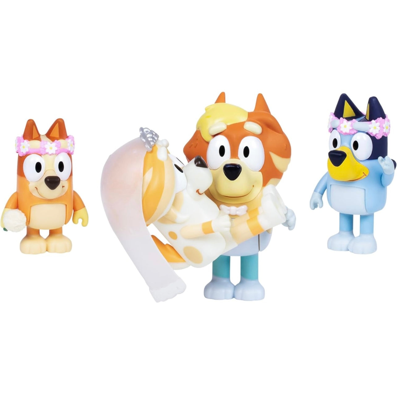 Bluey Wedding Time Figure 4Pack