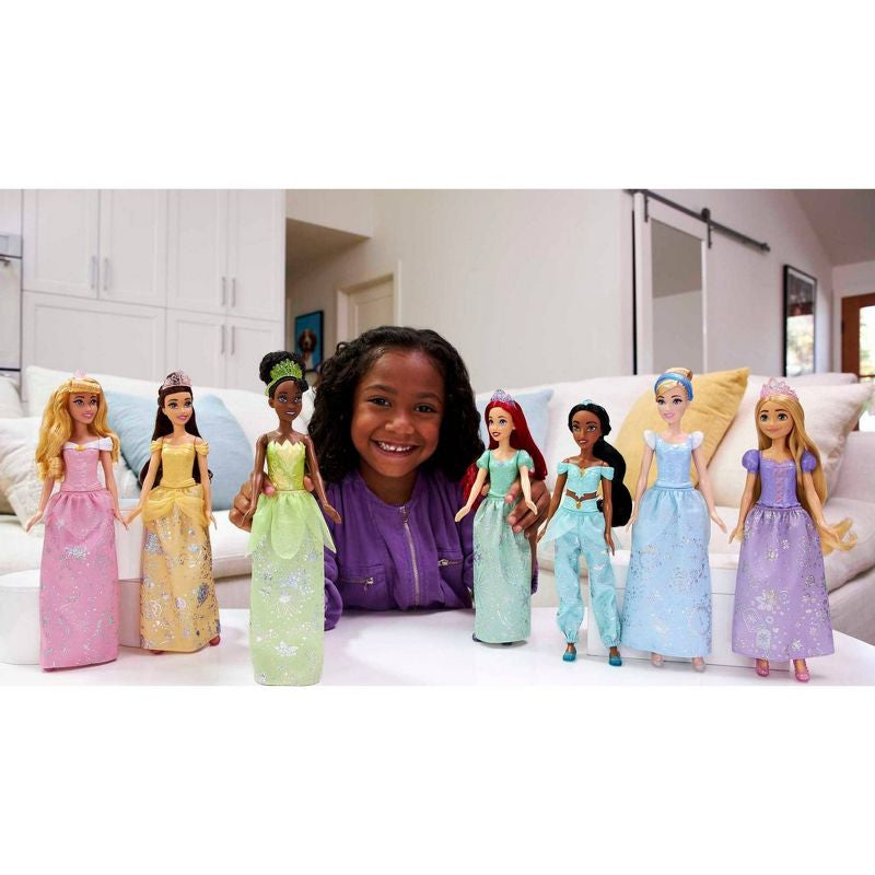 Disney Princess Story Sparkle Princess Doll 7Pk Gift Set