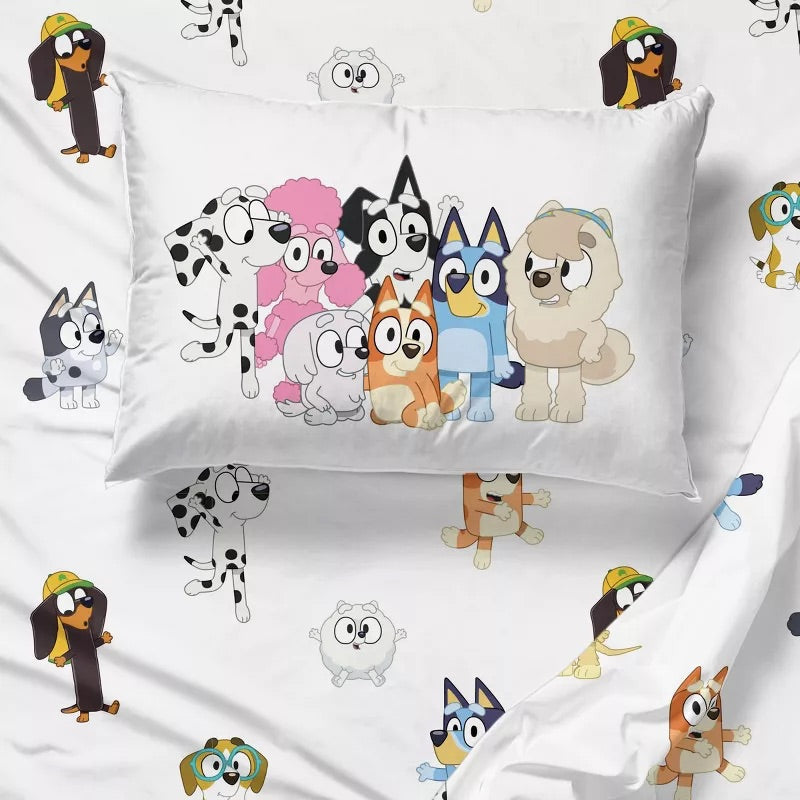 Bluey Kids Twin Sheet Set