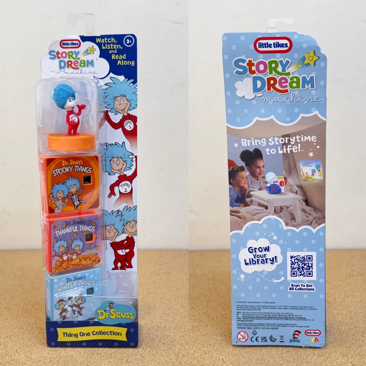 Little Tikes Story Dream Machine Cartridge Dr. Seuss Thing 1 Collection