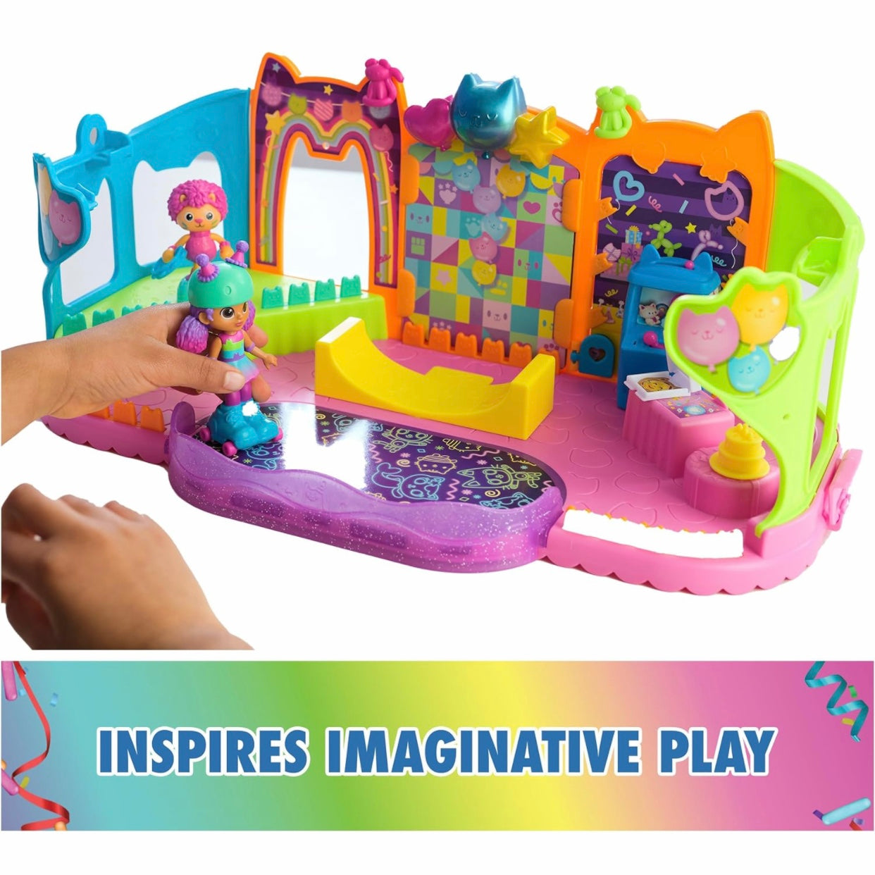 Gabby’s Dollhouse Party Room Playset