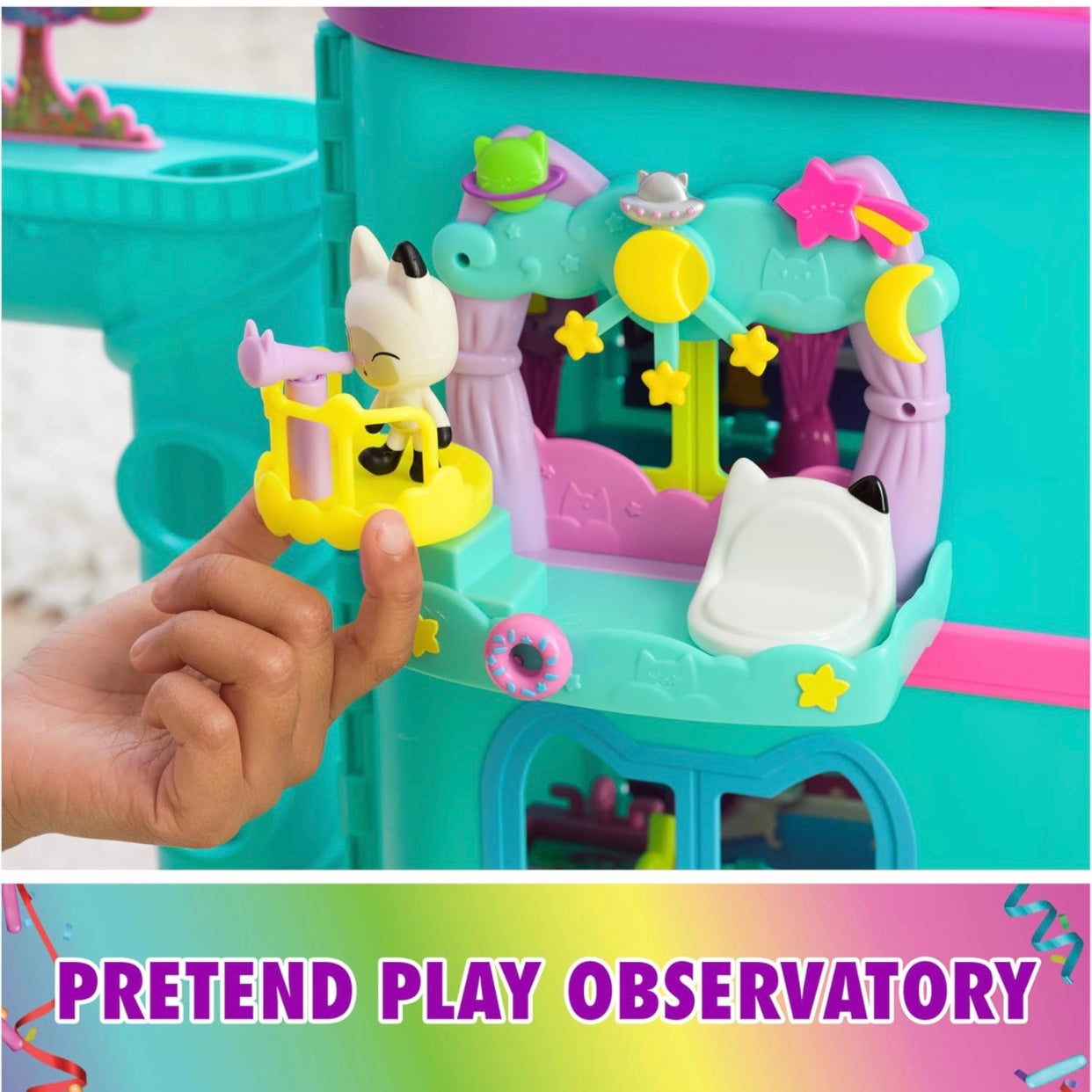 Gabby’s Dollhouse Pandy Paws Dreamy Balcony Playset