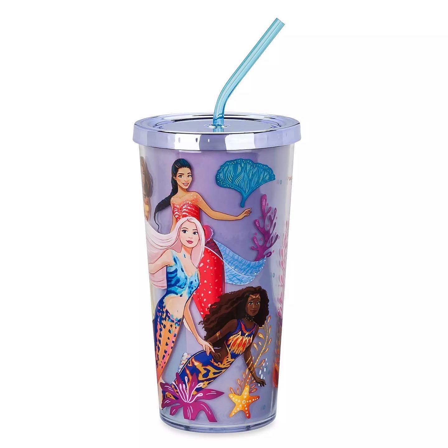 Disney The Littlest Mermaid Tumbler with Straw