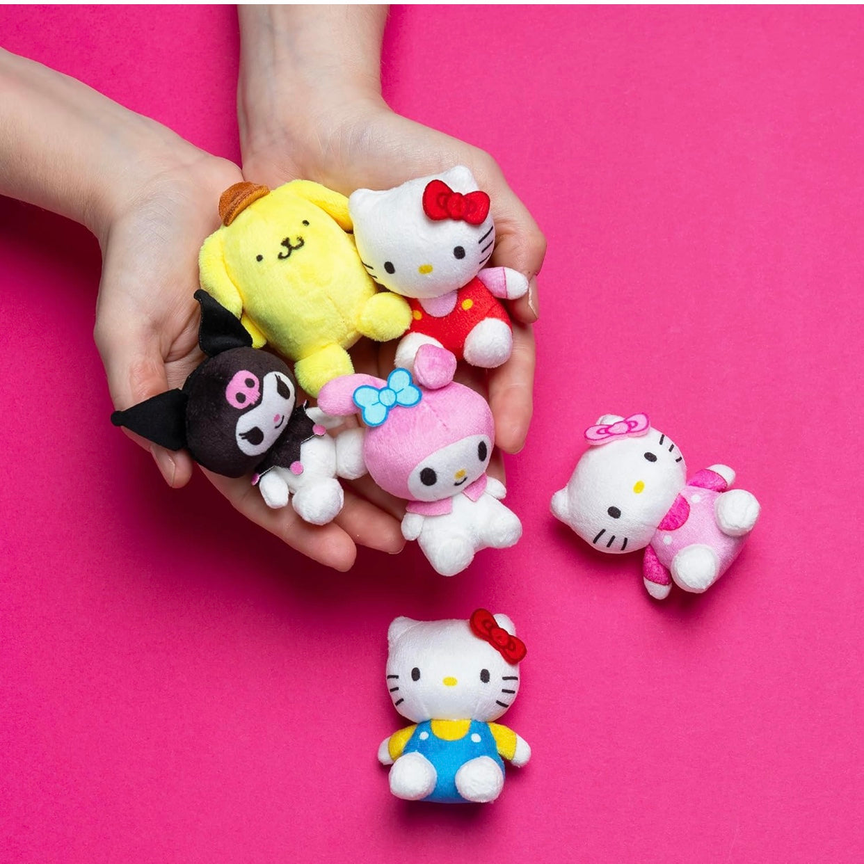 Micro Teenies Hello Kitty and Friends Miniature Plush Figure 6Pk