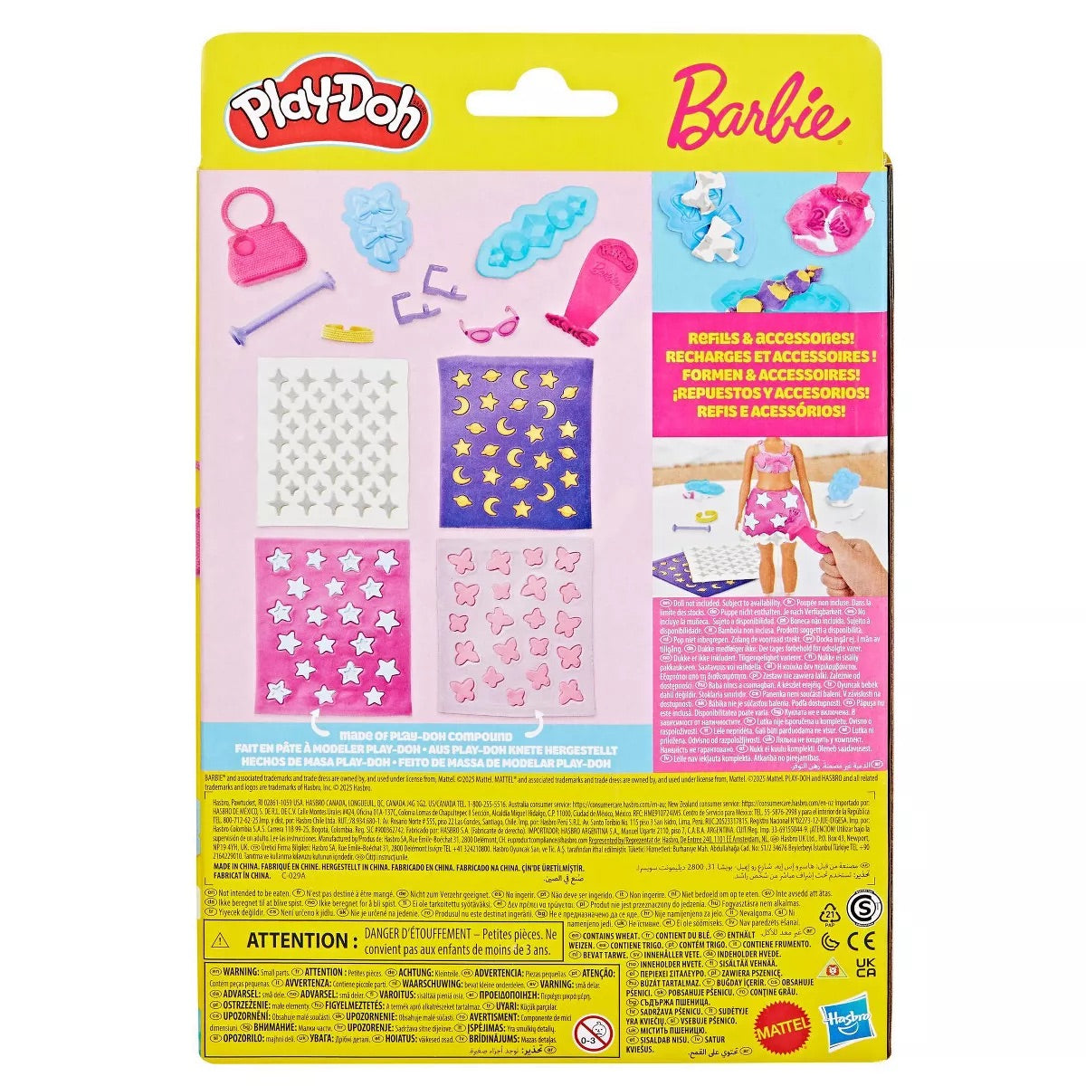 Play Doh Barbie Sparkles and Gems Pattern Pack