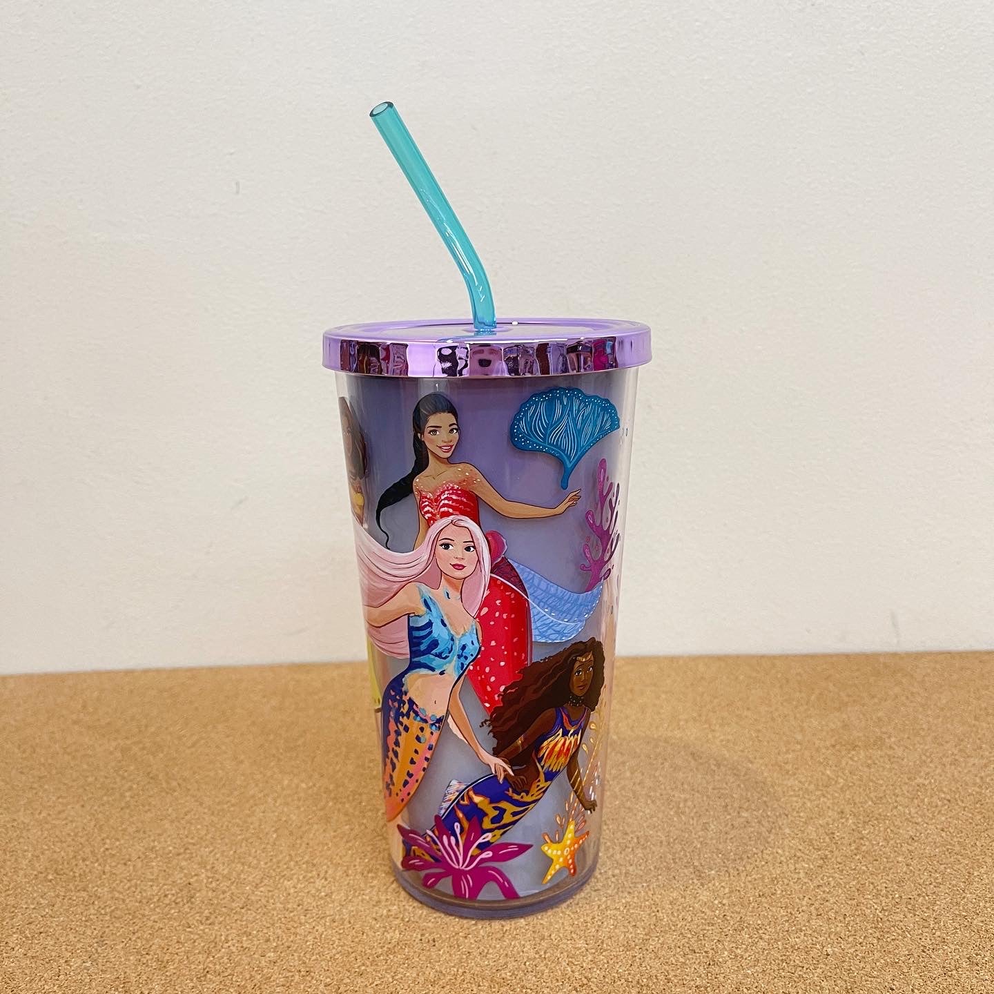 Disney The Littlest Mermaid Tumbler with Straw