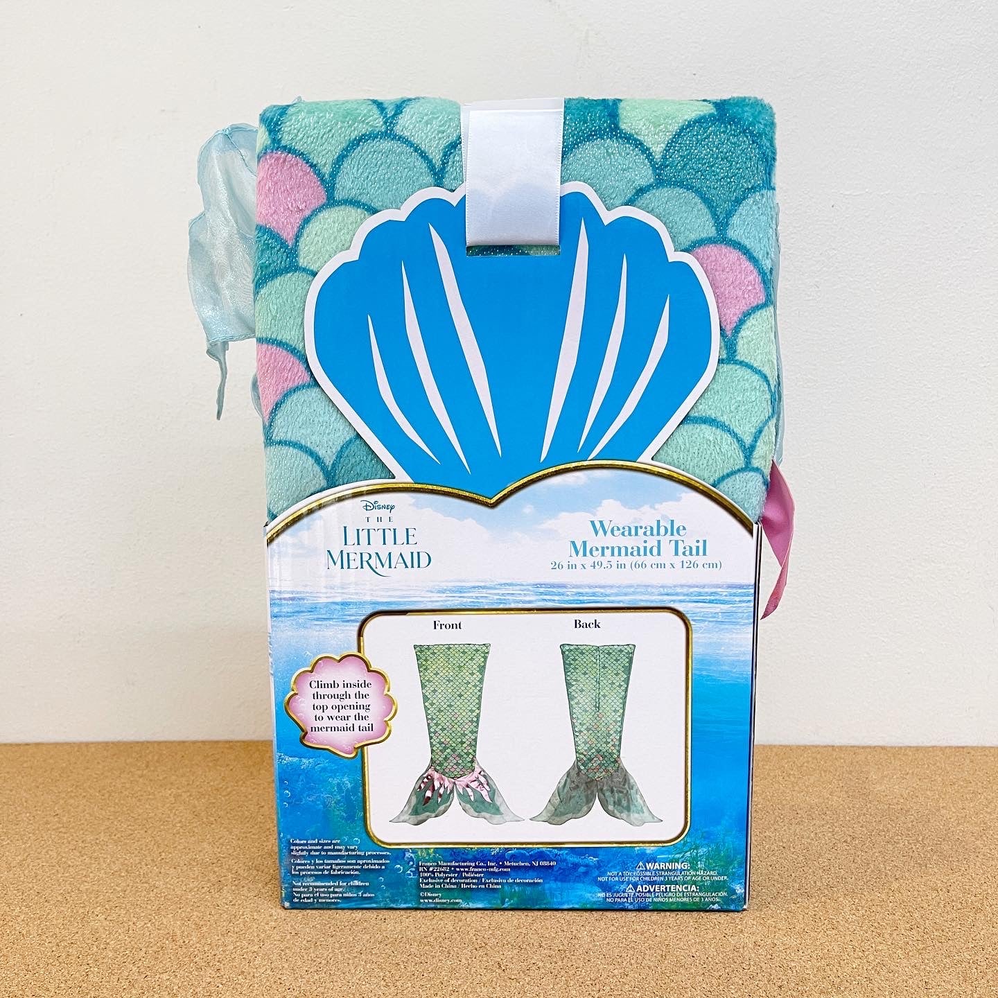 Disney The Little Mermaid Wearable Mermaid Tail