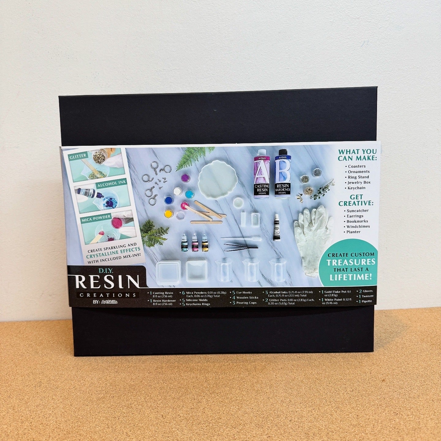Art Skills DIY Epoxy Resin Arts Crafts Activity Kit