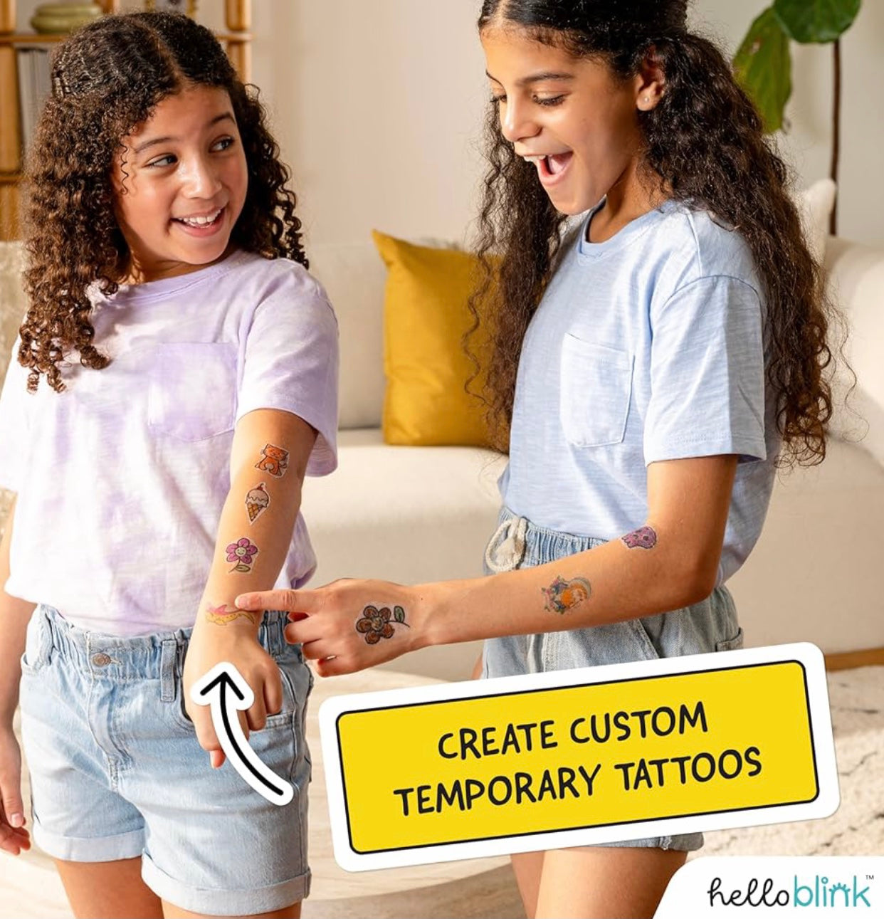 Hello Blink Sticker Maker Mini Stickers and Photo Printer