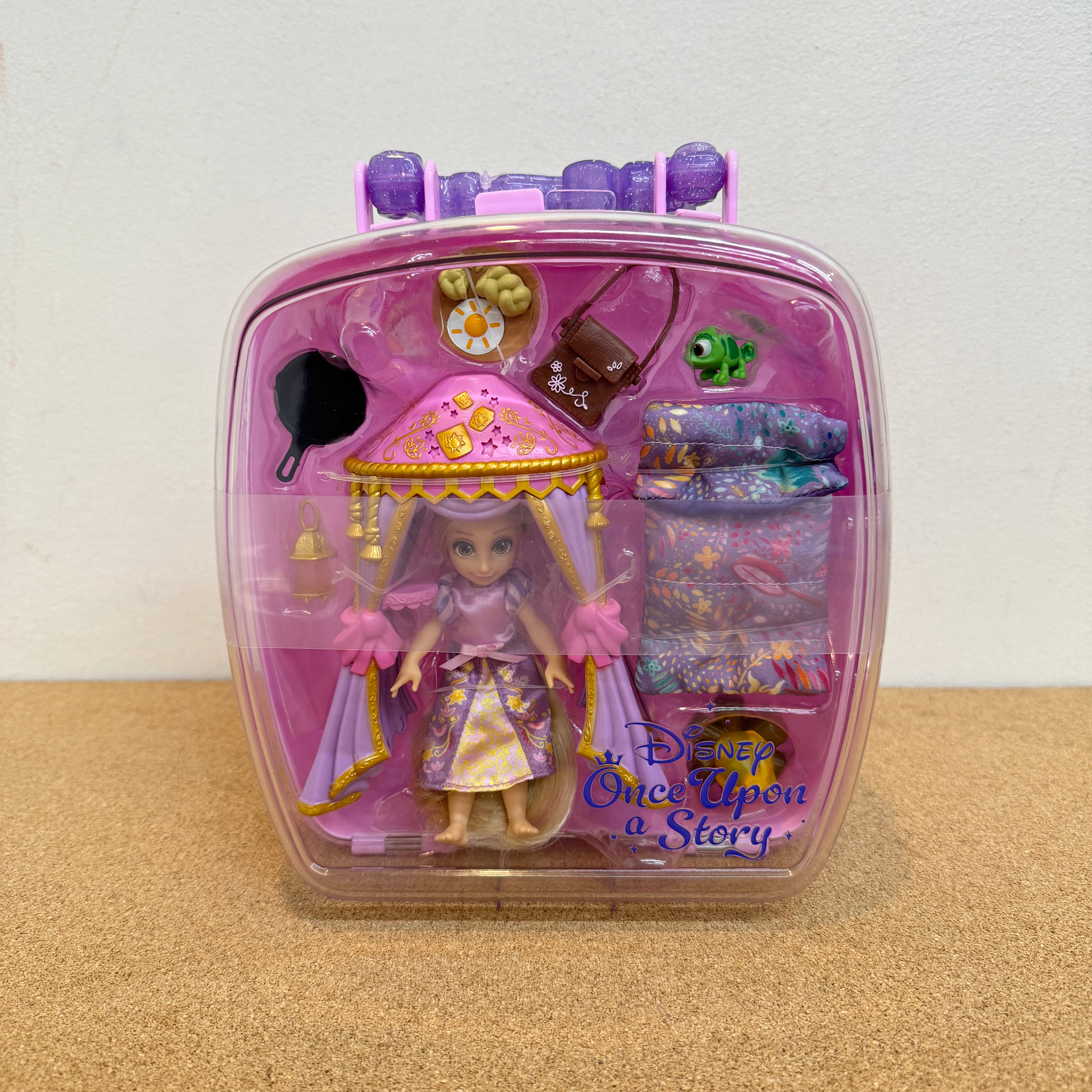 Disney Princess Once Upon A Story Mini Doll Playset - Rapunzel 5”