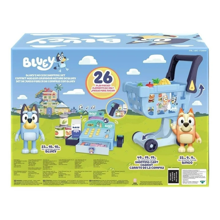 Bluey Bluey’s My Size Shopping Set