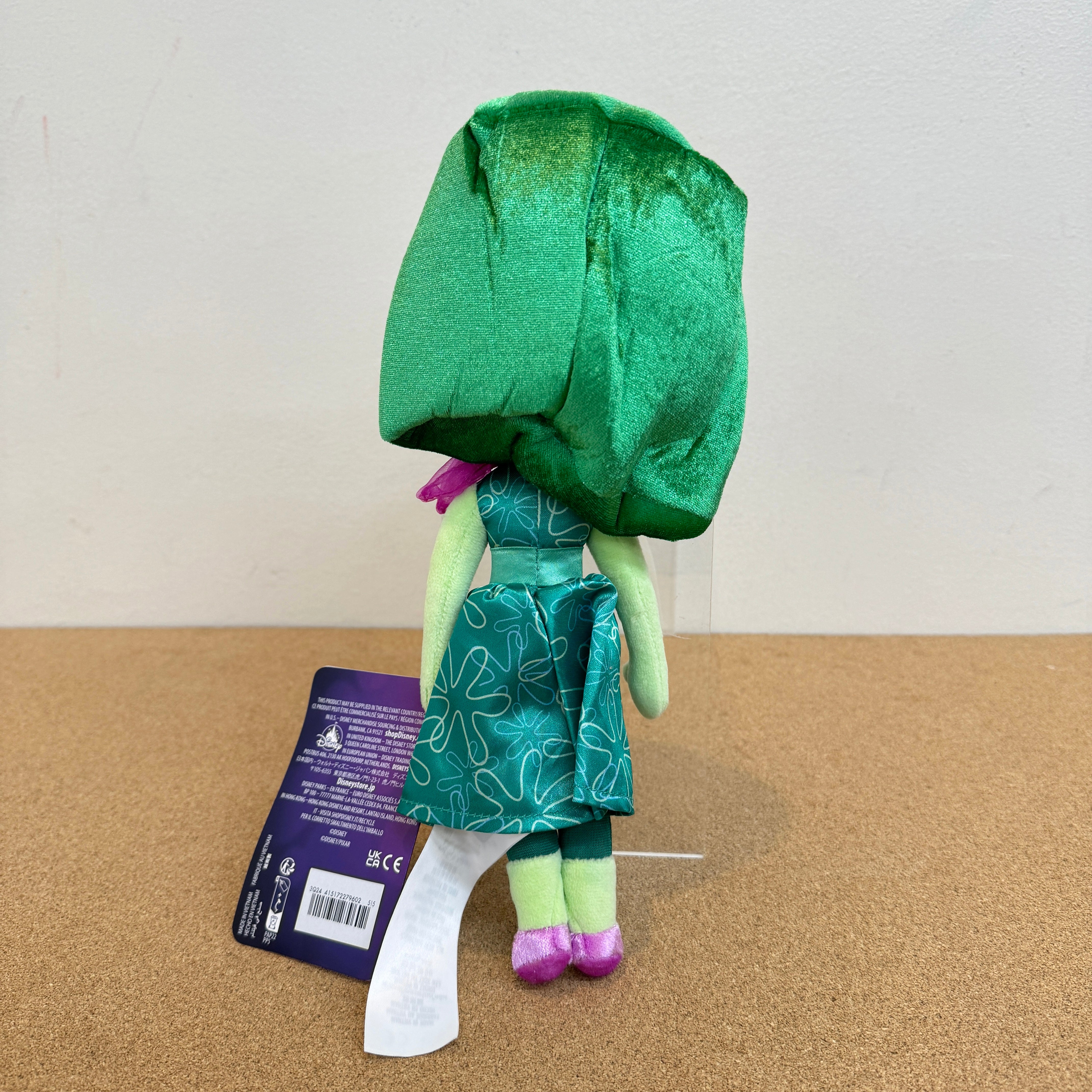 Disney Original Inside Out 2 Small Plush 11” - Disgust