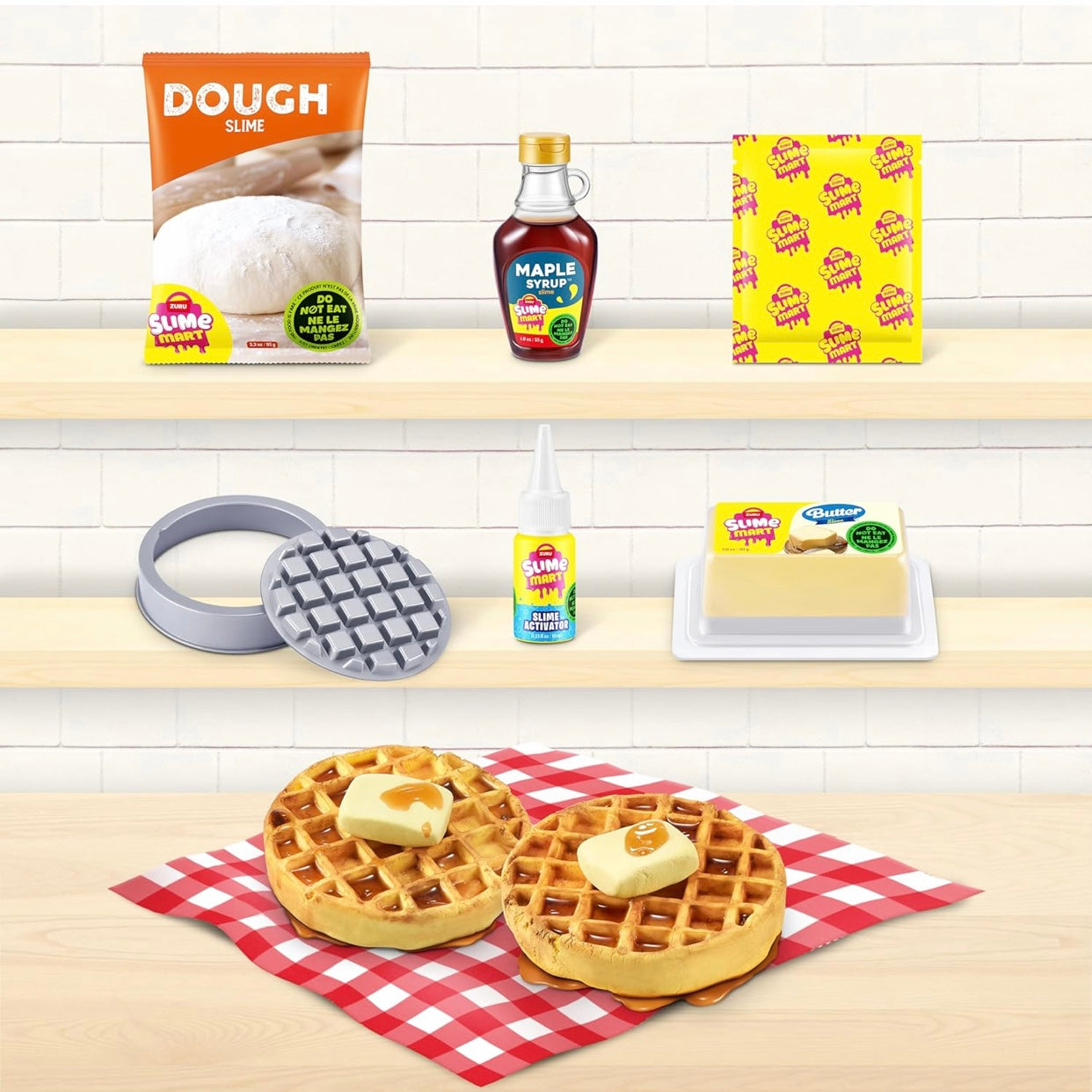 Slime Mart Waffles Craft Kit